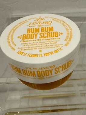 Sol de Janeiro Yellow Bum Bum Body Scrub Jar